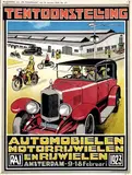 W.F. Winter, RAI Tentoonstelling Automobielen Amsterdam, 1923, poster