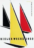 Hörnig, Kieler Woche, 1952, poster
