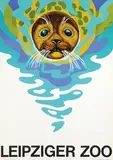 Zieger, Leipziger Zoo, 1970, poster