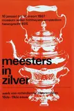 meesters in zilver by Willem H. Crouwel, 1967, poster, sold Nov 2008