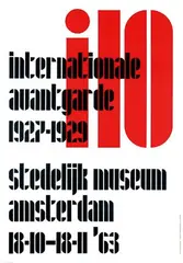Jurriaan Schrofer, internationale avant garde, 1963, poster