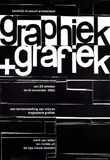 Wim Strijbosch, graphiek + grafiek, 1960, poster