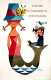 Ib Antoni, Summer in Wonderful Copenhagen, 1962, poster
