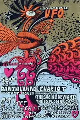 Martin Sharp, UFO Roundhouse, 1967, poster