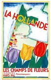Machiel Wilmink, La Hollande Les Champs de Fleurs, poster