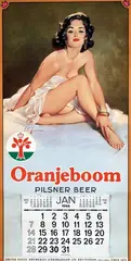 Gilette Elvgren, Oranjeboom, 1966, poster