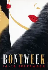 Bontweek by Reyn Dirksen, poster, sold Nov 2008