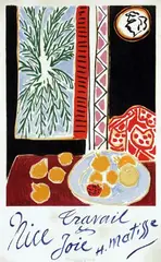 Henry Matisse, Nice, 1947, poster