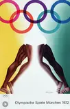 Allen Jones, Olympische Spiel München 1972, 1972, poster