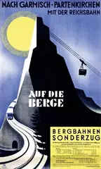 Henry Ehlers, Nach Garmisch-Partenkirchen mit der Reichsbahn, poster