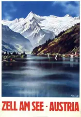 Karl Schwetz, Zell am See, poster