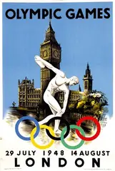 Walter Herz, Olympic Games London, poster