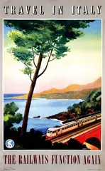 Piffero, Travel in Italy, poster