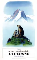 Samivel, La Vanoise, 1966, poster