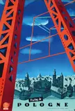 Józef Mroszczak, Visit La Pologne, 1950, poster