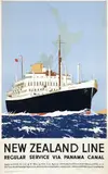 Stanley Pellett, New Zealand Line Rangitoto, poster