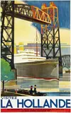 Machiel Wilmink, Visitez la Hollande Statendam (Holland America Line), poster