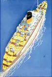 without text (Nederland Amsterdam Holland-Indonesië/Oranje) by Reyn Dirksen, 1953, poster, sold Nov 2008