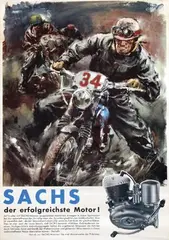 Hans Liska, Sachs, 1955, poster