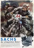 Hans Liska, Sachs, 1955, poster