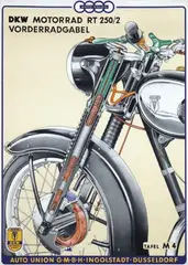 Hans Buchner, DKW Motorrad RT 250/2, poster