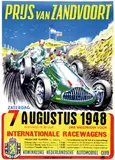 Prijs van Zandvoort by Wim van Nieuwenhoven Jr., 1948, poster, sold Nov 2008