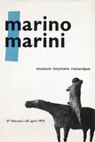 Benno Wissing, marino marini, 1955, poster