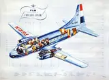 Joop van Heusden, KLM Convair-Liner, 1948, poster