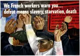 Ben Shahn, We French workers warn you
