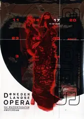 Denederlandse Opera Salome by Lex Reitsma, 1994, poster, sold Nov 2008