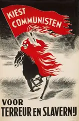 Initials Sk, Kiest communisten voor terreur en slavernij, poster
