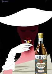 Arthur Zelger, Linherr Vermouth, 1953, poster