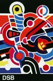 Henning Damgard-Sorensen, DSB (1), 1982, poster