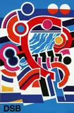 Henning Damgard-Sorensen, DSB (2), 1982, poster