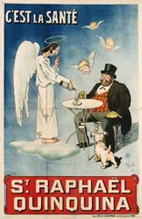 Henry Gerbault, St. Raphaël Quinquina, poster