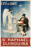 Henry Gerbault, St. Raphaël Quinquina, poster