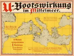Initials F.W.K., Zeichnet Kriegs-Anleihe für U-Boote, poster