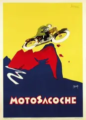 Marcello Nizzoli & Maga, Motosacoche, 1927, poster