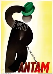 Bantam by Gino Boccasile, 1938, poster, sold Nov 2008