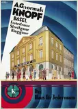 R. A. Brownlie, Knopf Basel, poster