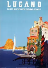Daniele Buzzi, Lugano, 1952, poster