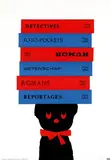 Dick Bruna, Zwarte beertjes detectives, 1961, poster