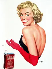 Ben-Hur Baz, Pall Mall Cigarettes, poster