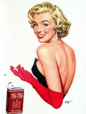 Ben-Hur Baz, Pall Mall Cigarettes, poster