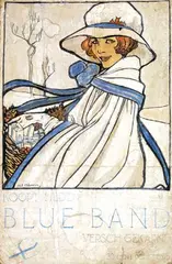 Blue Band by R. de Cramer, poster, sold May 2008