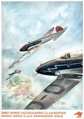 Stender, Ernst Heinkel Flugzeugwerke, poster