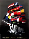 Reyn Dirksen, All our Colours to the Mast, 1950, poster