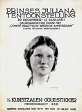 Jan van der Linde, Prinses Juliana Tentoonstelling, poster