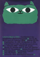 Rättig, Laterne Magica, 1966, poster