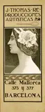 Alexandre de Riquer, J. Thomas Reproducciones, 1899, poster